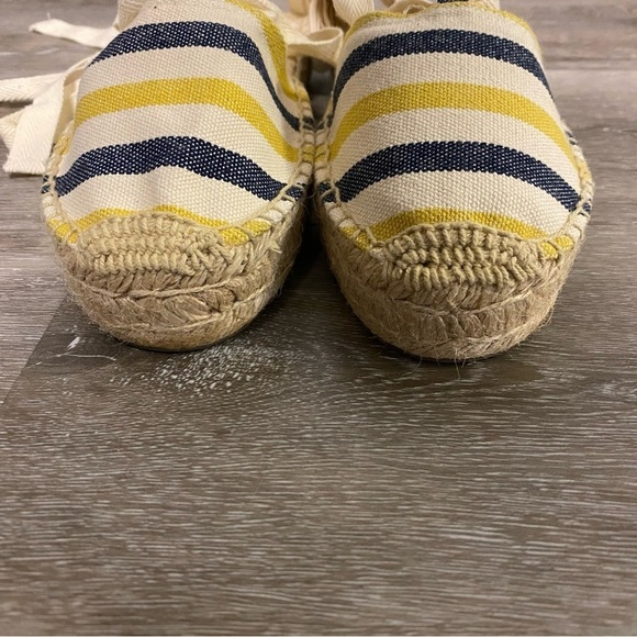 SOLUDOS | Striped Gladiator Platform Sandals Size 8.5 - Picture 5 of 12